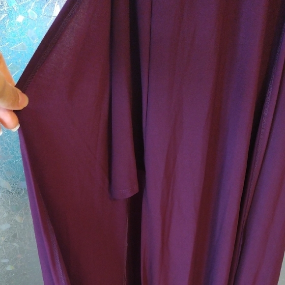 Wild Daisy Burgundy Spaghetti Strap Dress - Picture 4 of 13